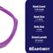 The Bead Chest Dark Magenta Vinyl Phono Record Beads 4mm Ghana African Purple Heishi 33 Inch Strand Handmade